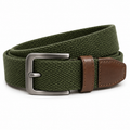 Premium Green Cotton Woven Belt | Poulthrain