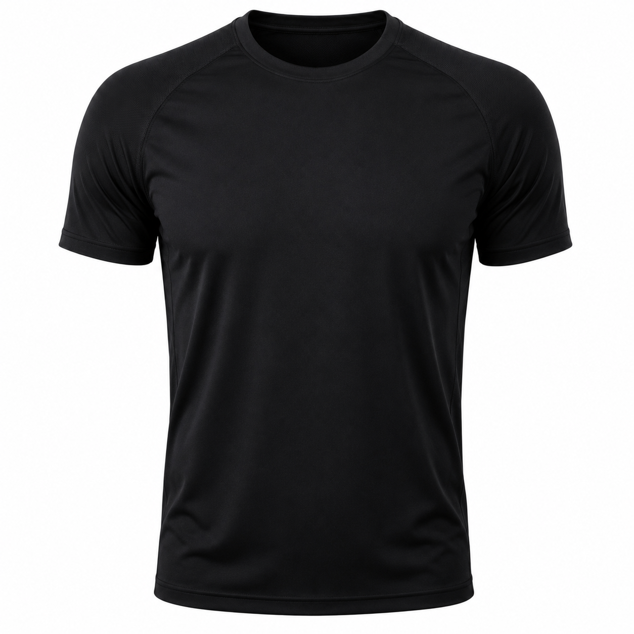 Performance Black Training T-Shirt | Poulthrain