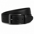 Classic Black Leather Belt | Poulthrain
